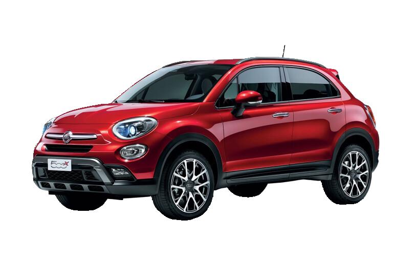 Fiat-500x 2015 integrovane lyžiny
